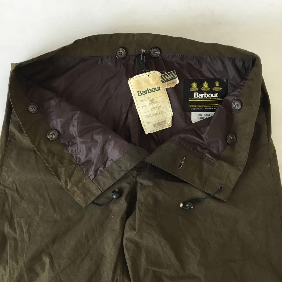 バブアー◆94年/デッドストック◎3クラウン/オーバーパンツ/ハンティングパンツ