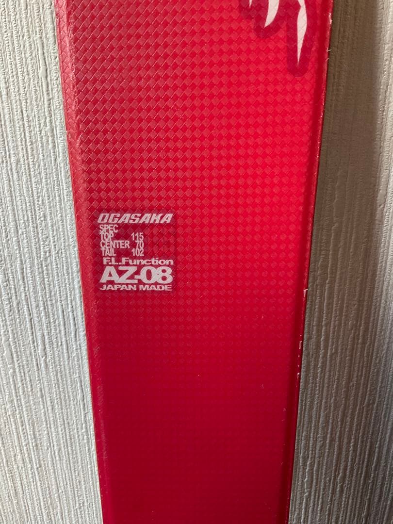 オガサカOGASAKA AZ-08スキー板155cm