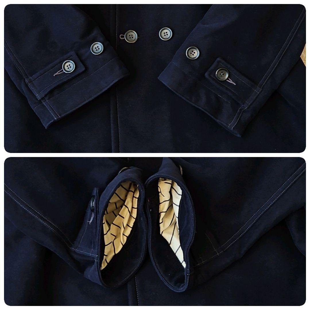 【定価93500円】現行☆45R コットンフランネルのPジャケットコート L