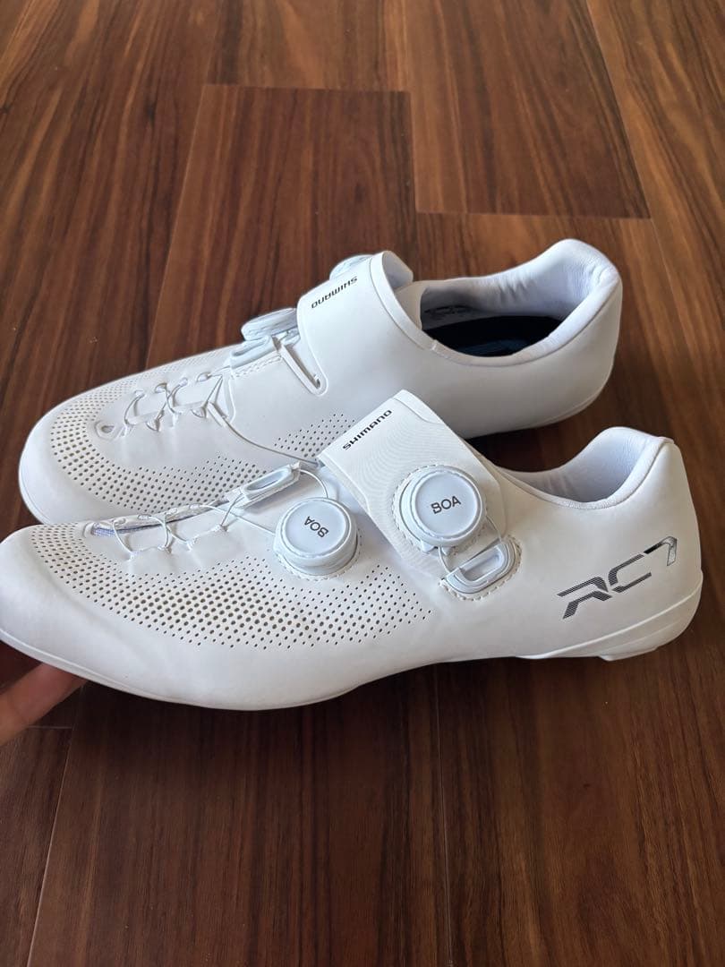Shimano RC7 ホワイト シューズ
