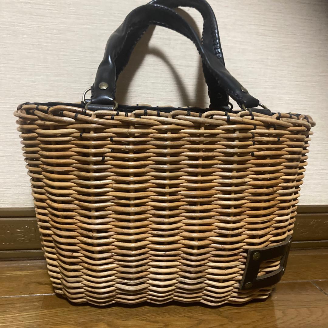 エバゴス ブライドルレザー　紅藤　ミニトート　ブラック　黒　ebagos