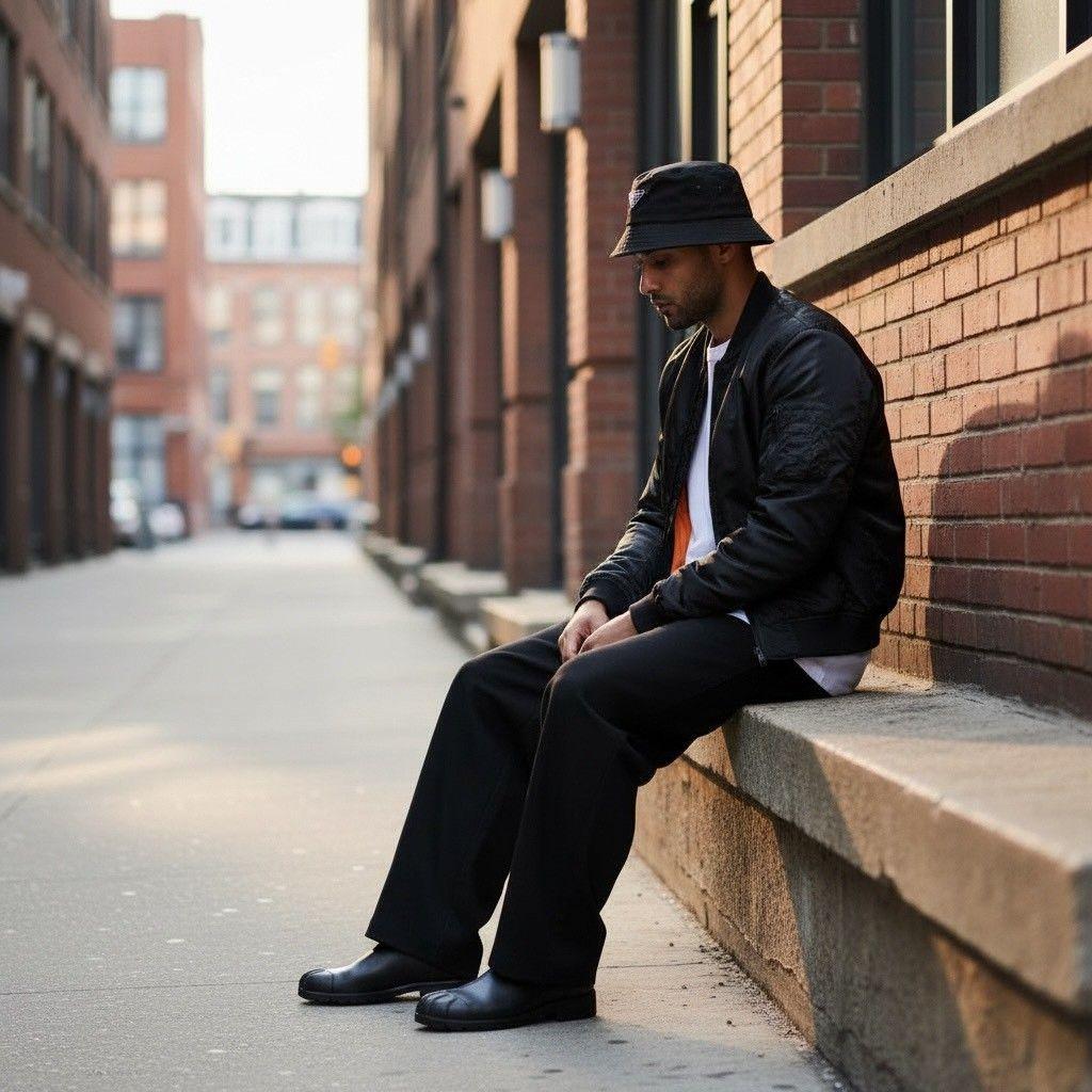 【m4】PHAT FARM フライトジャケット MA-1 90s〜00s 激レア