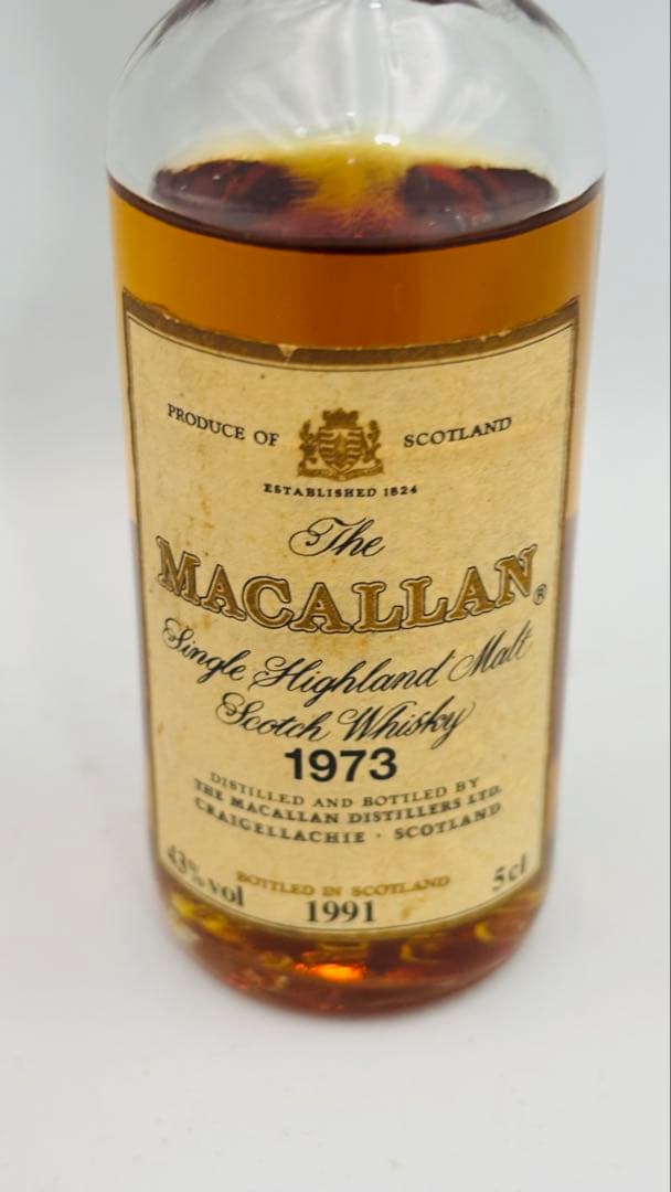 The MACALLAN マッカラン 50ml 18年 目減り有り ミニボトル