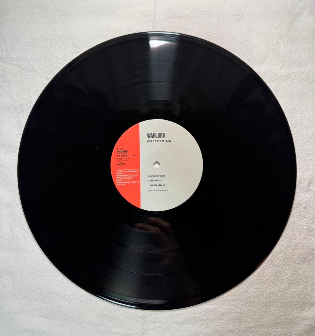 WARLORD Deliver Us LP 帯付 USメタル