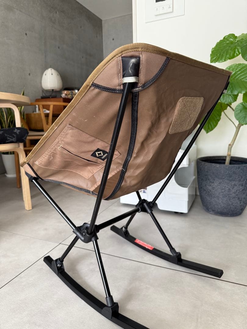 ヘリノックス タクティカルチェアワンコヨーテ&ロッキングフット