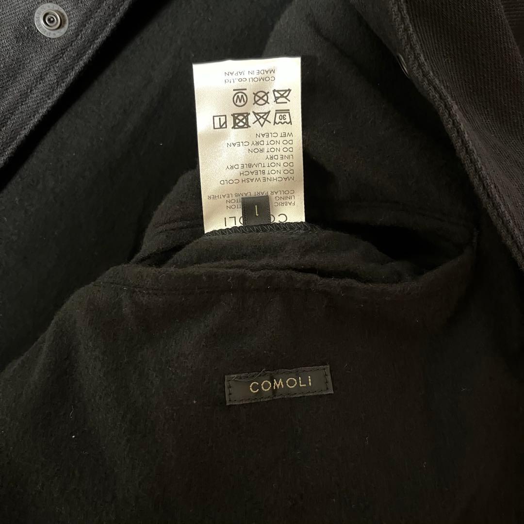 comoli コモリ 24AW デニムレザーワークジャケット