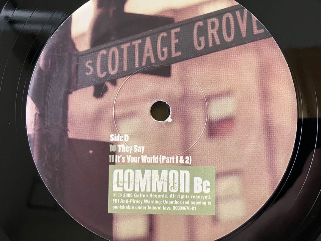 【アナログ2LPレコード】Common コモン - Be•Hip Hop•R&B