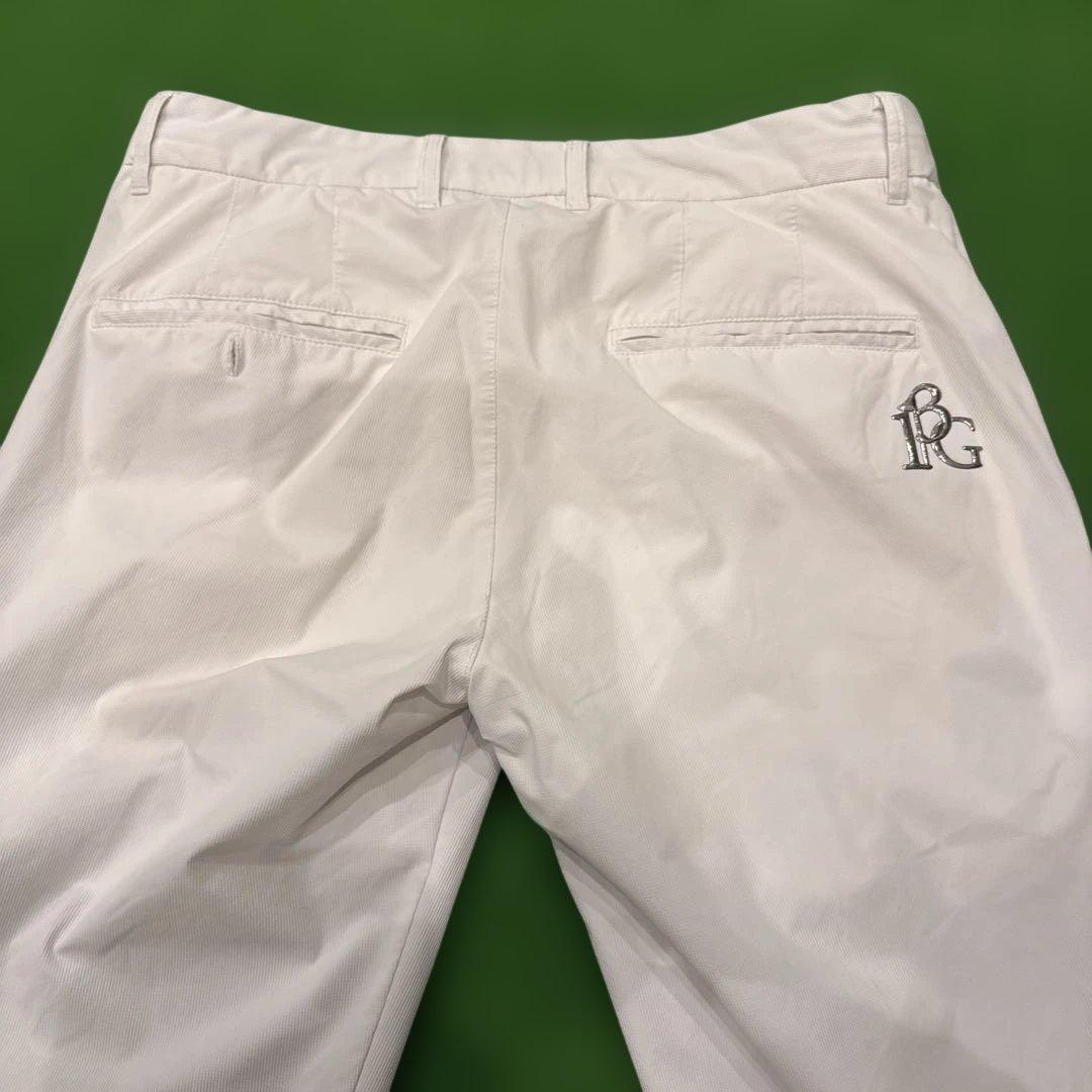 1PIU1UGUALE3 ホワイト ゴルフパンツ