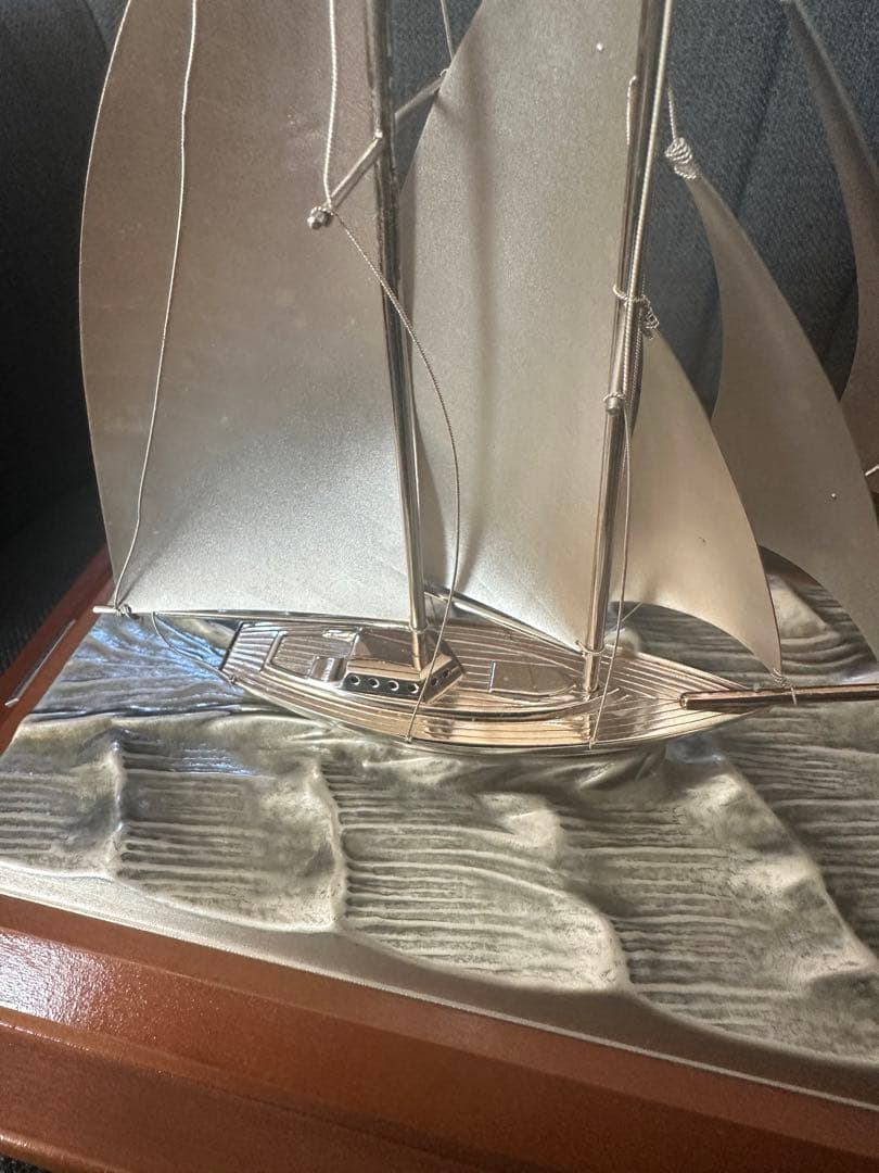 工芸品 SILVER YACHT 985 TAKEHIKO