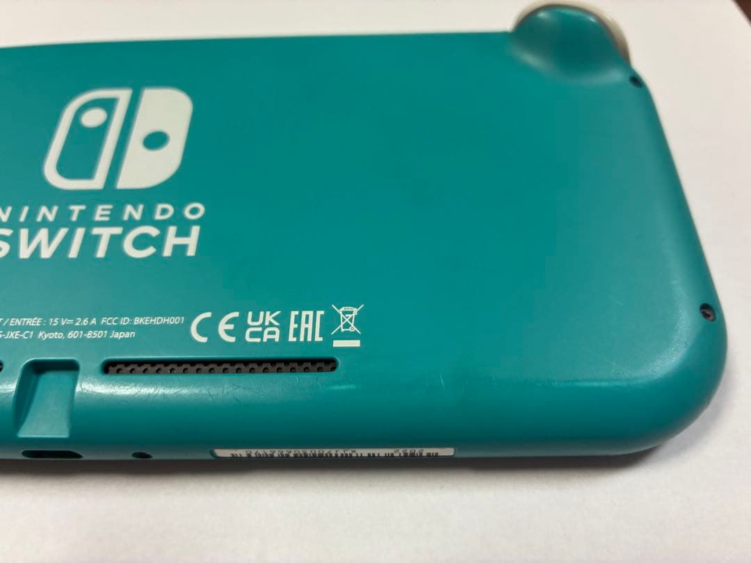 Nintendo Switch Lite ターコイズ 正常に動きます！