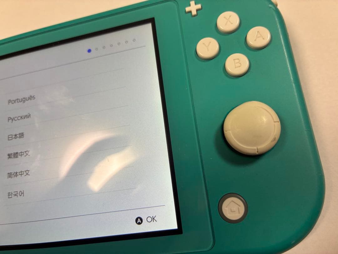 Nintendo Switch Lite ターコイズ 正常に動きます！