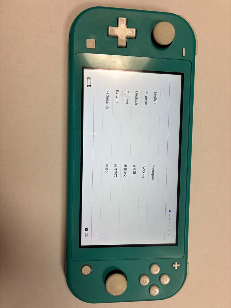 Nintendo Switch Lite ターコイズ 正常に動きます！