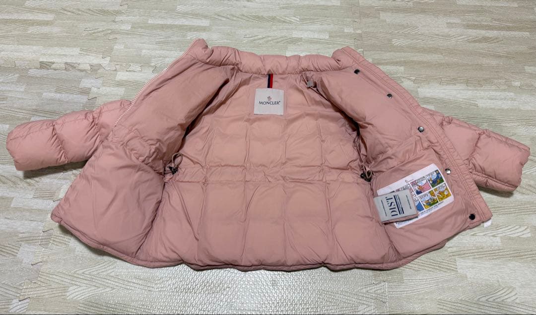 MONCLER モンクレール キッズ ダウン ジャケット ピンク 116cm