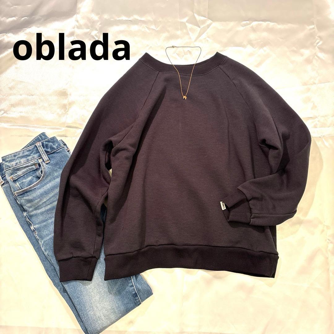 新品Oblada COMPACT SWEAT スウェット トレーナー 長袖