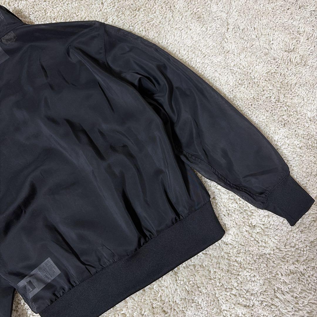 【入手困難】アディダス アディカラー シアートラックトップ ジャージ 透け感 黒