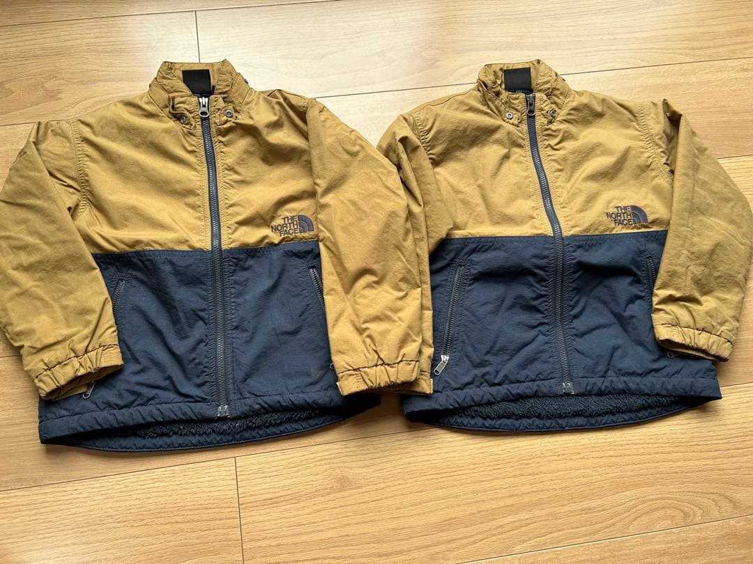The North Face コンパクトノマドジャケット ブラウン ネイビー