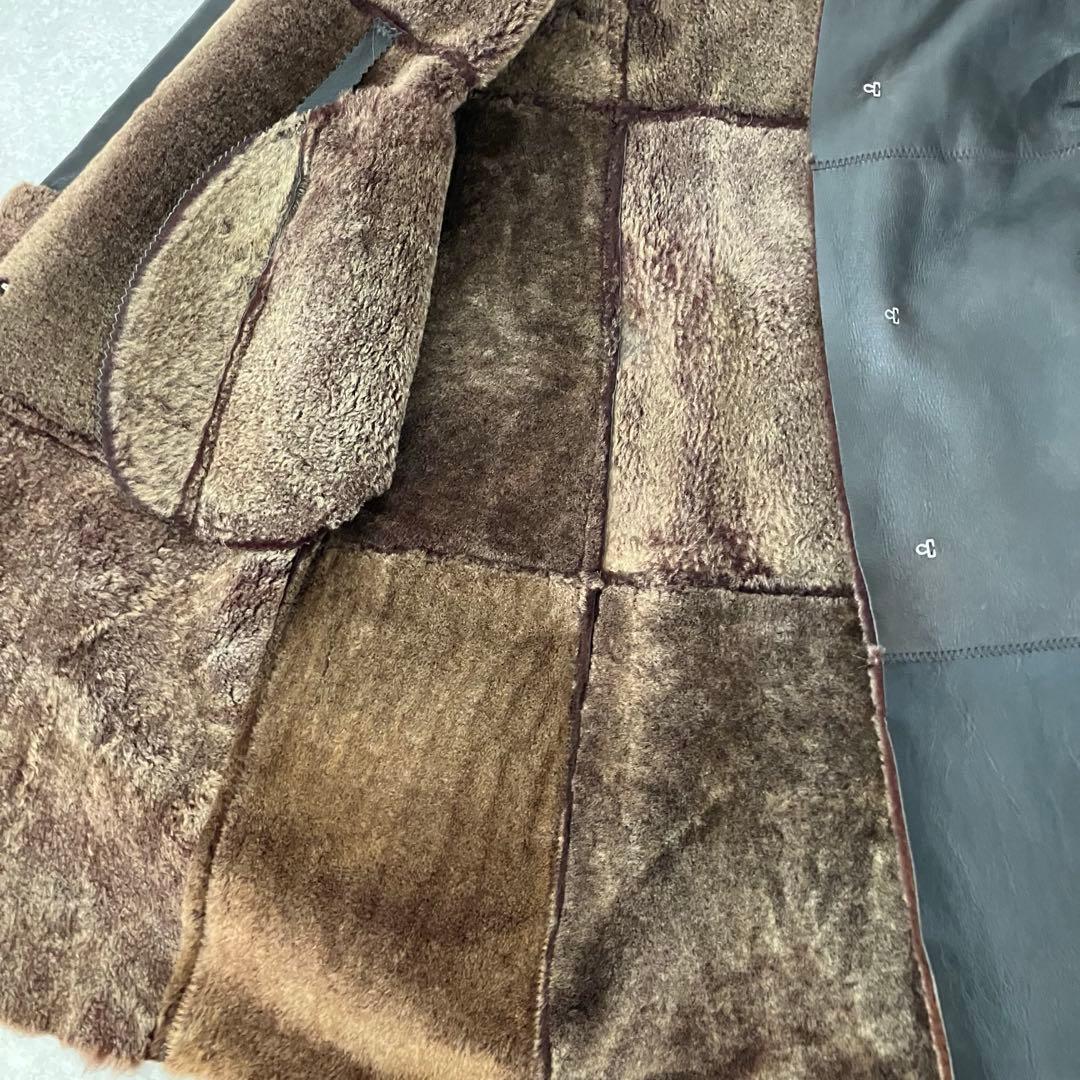 ◆Banana Republic リアルムートン シープスキン ファーコート