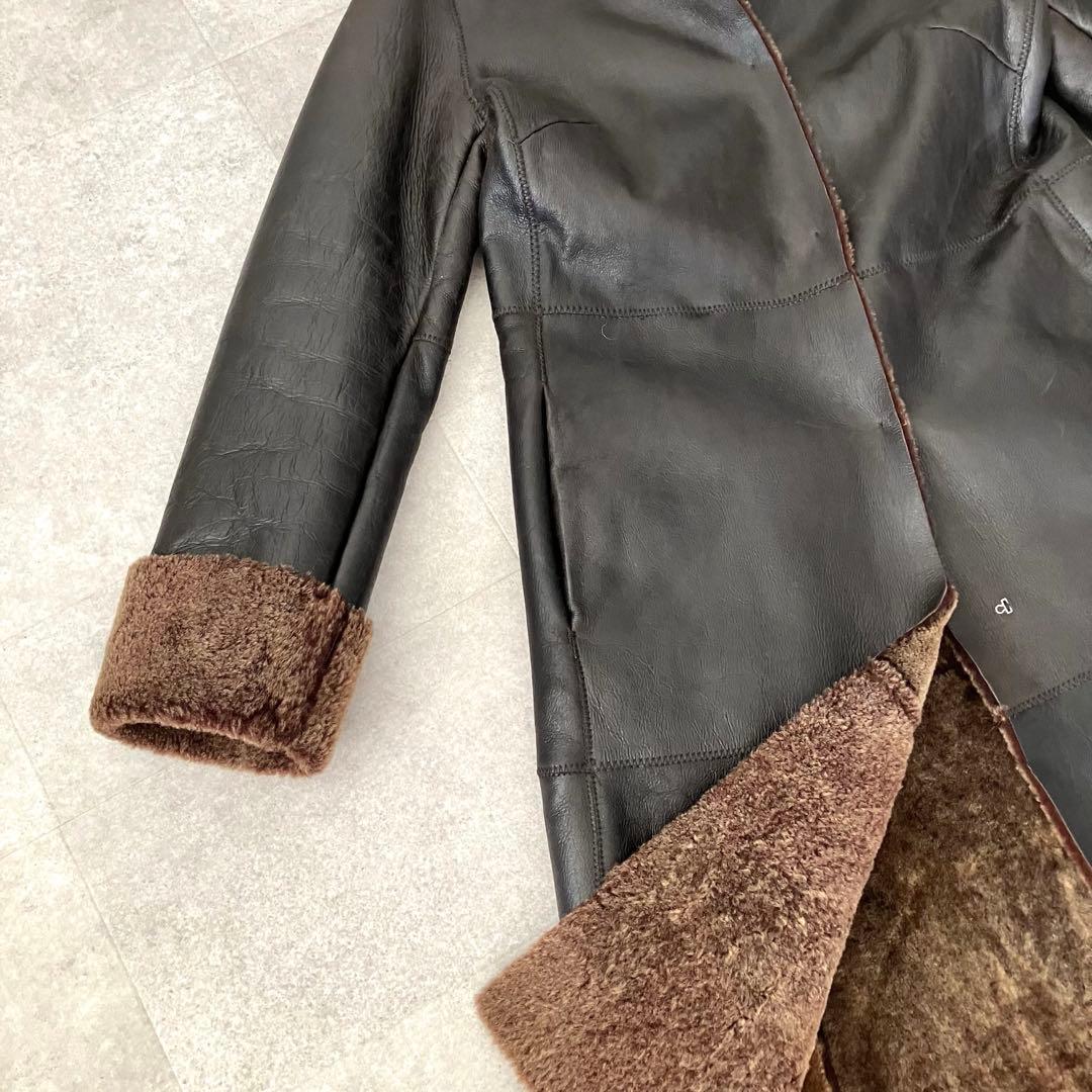 ◆Banana Republic リアルムートン シープスキン ファーコート