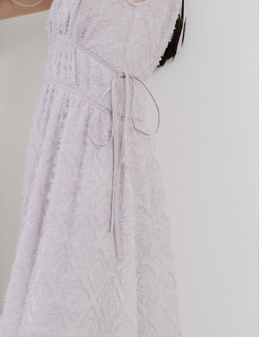 Snidel ジャガードドロストディティールワンピース