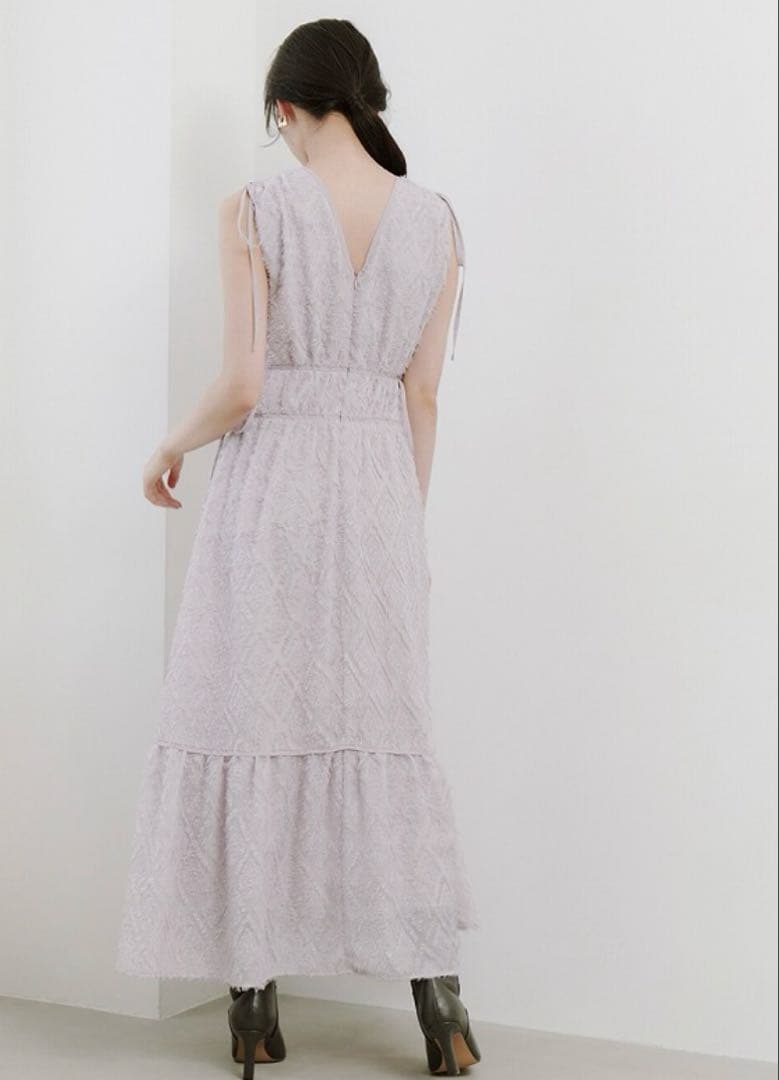 Snidel ジャガードドロストディティールワンピース