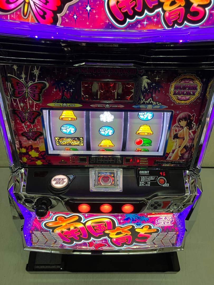 パチスロ実機　L南国育ちS3 　スマスロユニット付き