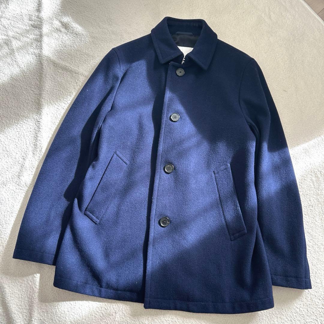 ♡マッキントッシュフィロソフィー♡シングルメルトンコート♡ウールコート♡オフィス