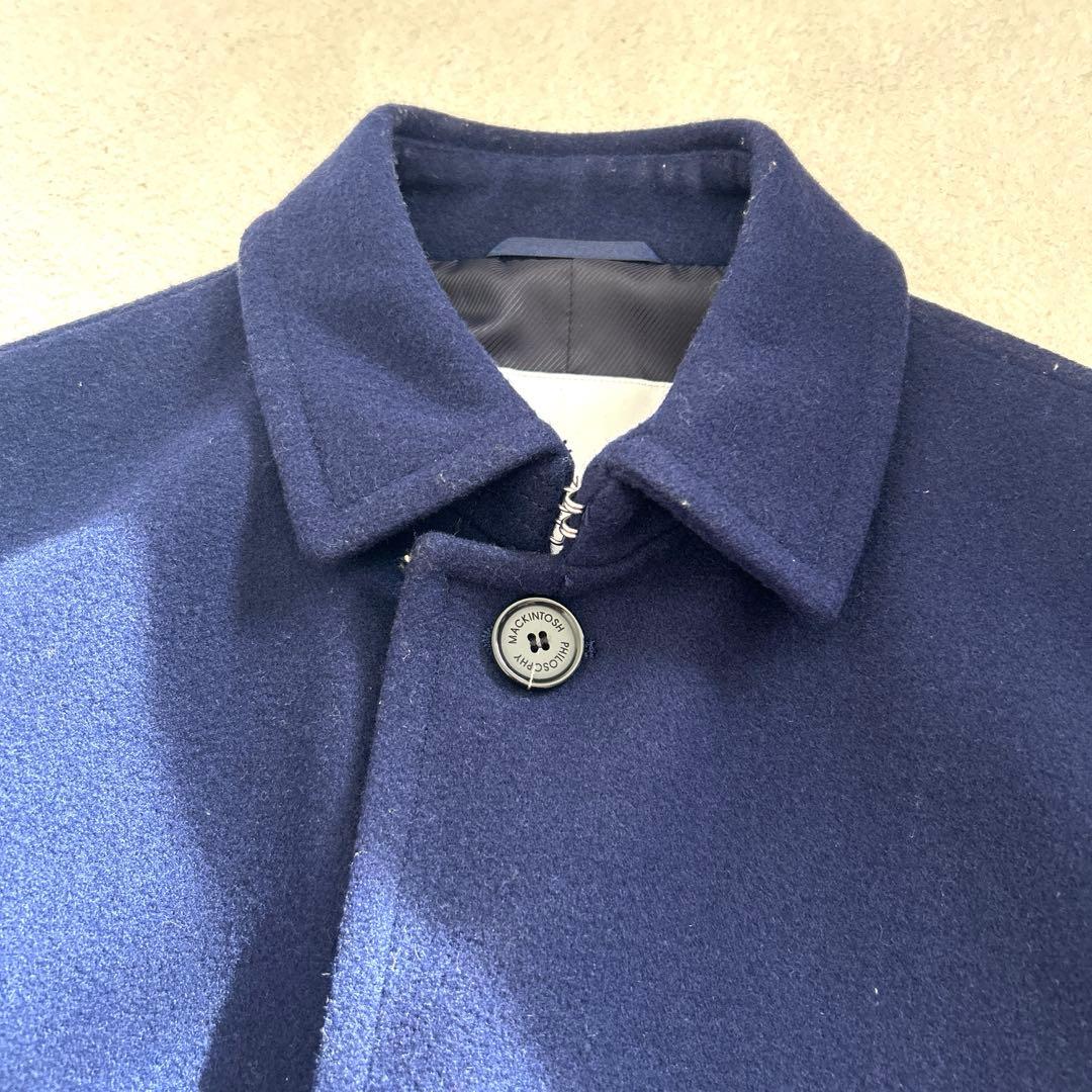 ♡マッキントッシュフィロソフィー♡シングルメルトンコート♡ウールコート♡オフィス