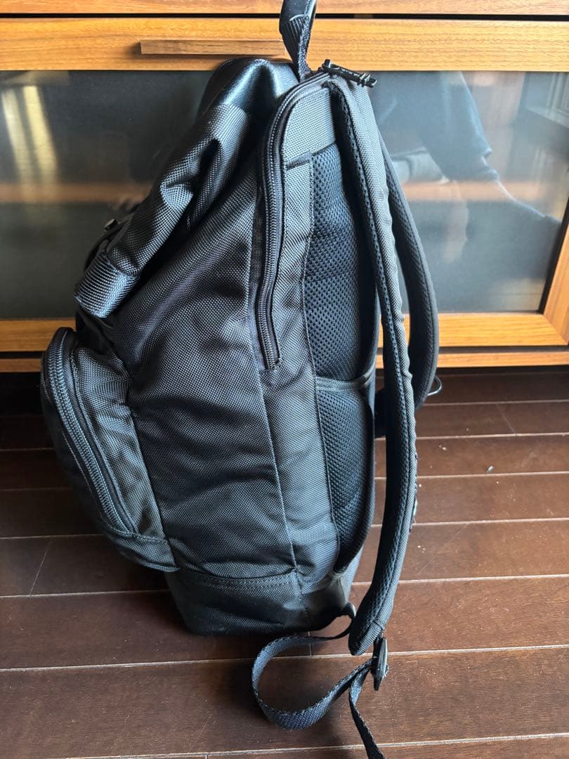 【美品】TUMI アルファ ブラボー バックパック ナイロン ブラック リュック