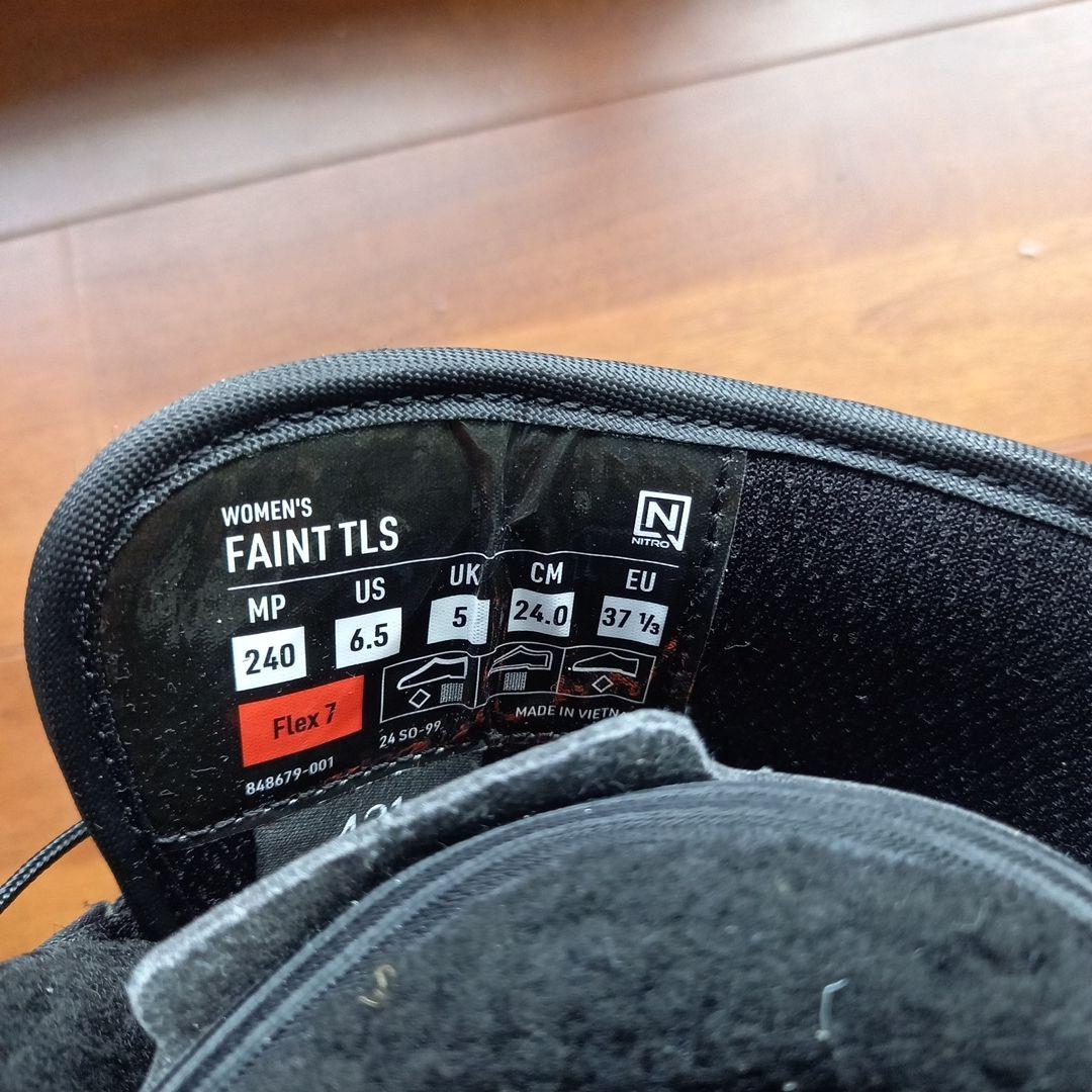 ◇美品◇NITRO FAINT TLS スノーボードブーツ 24cm