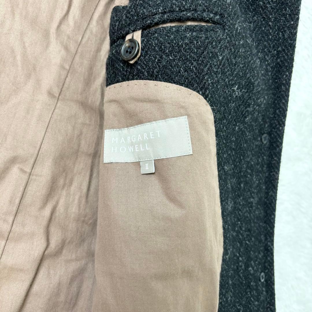 美品✨マーガレットハウエル ハリスツイード チェスターコート　2