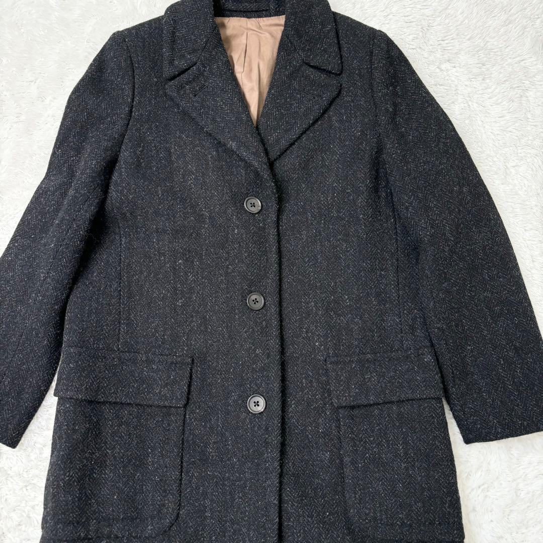 美品✨マーガレットハウエル ハリスツイード チェスターコート　2