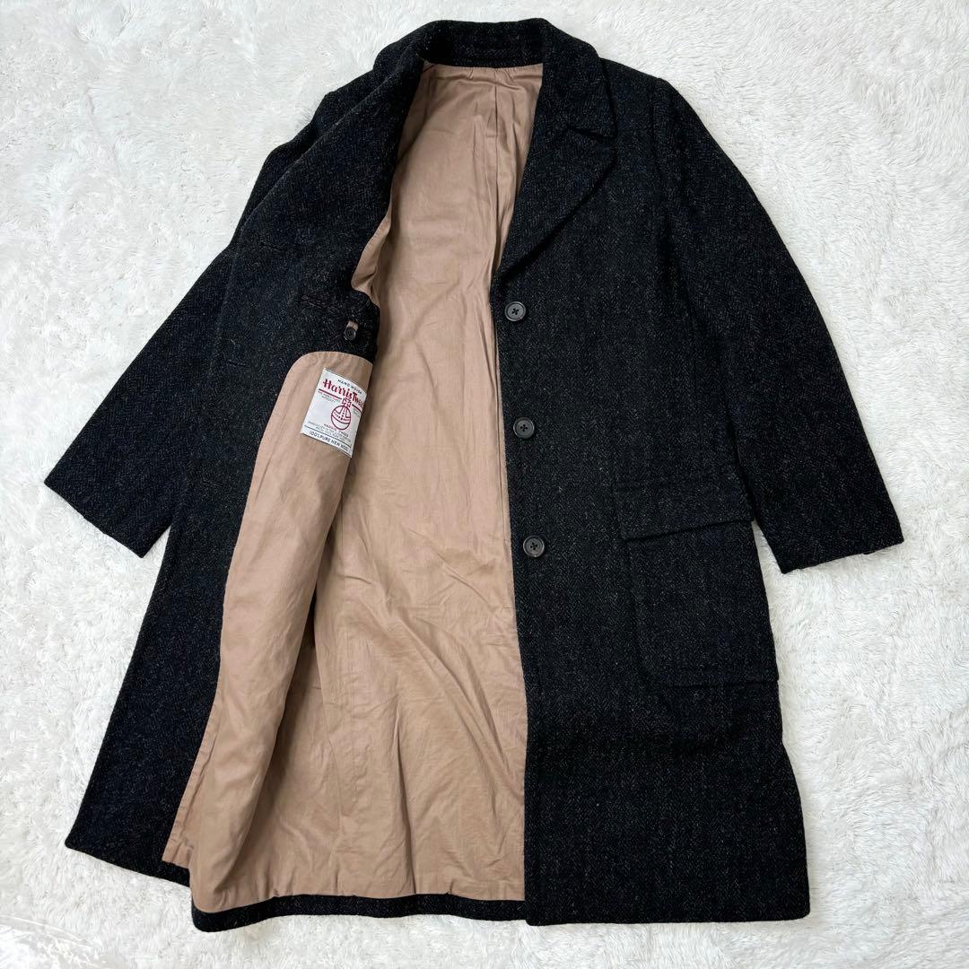 美品✨マーガレットハウエル ハリスツイード チェスターコート　2
