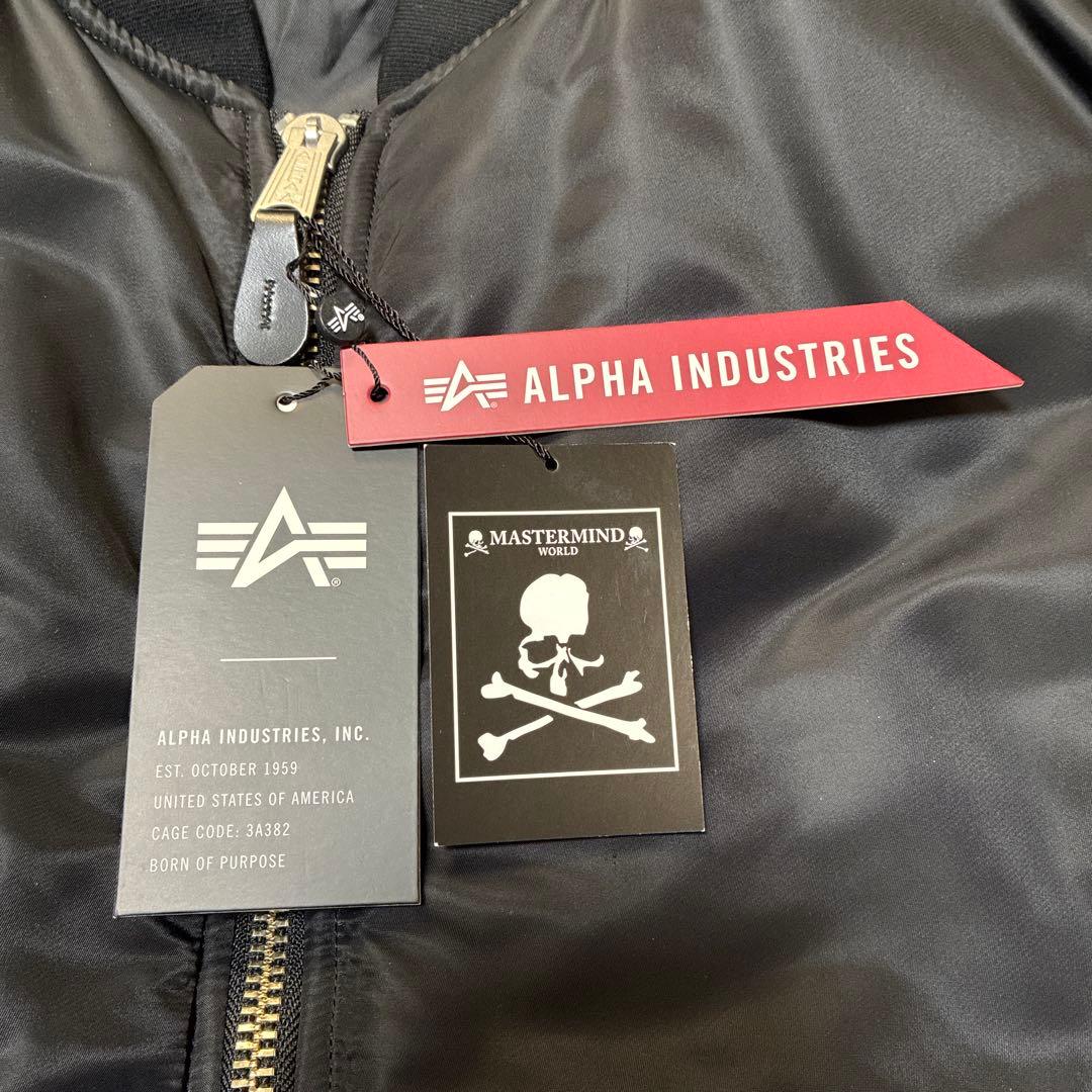 ALPHA INDUSTRIES✖️MASTERMIND コラボジャンバー