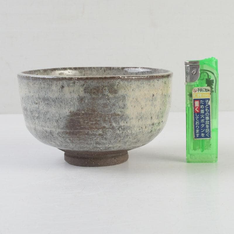 ゆき　茶道具　三蔵窯　粉引など　数茶碗六種十二客　時代箱付　M　9536A