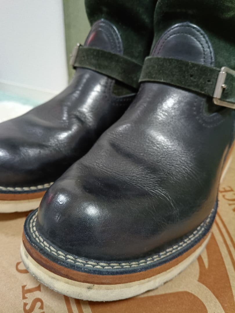 美品 WESCO CUSTOM BOSS 9E 27cm〜 エンジニア ペコス