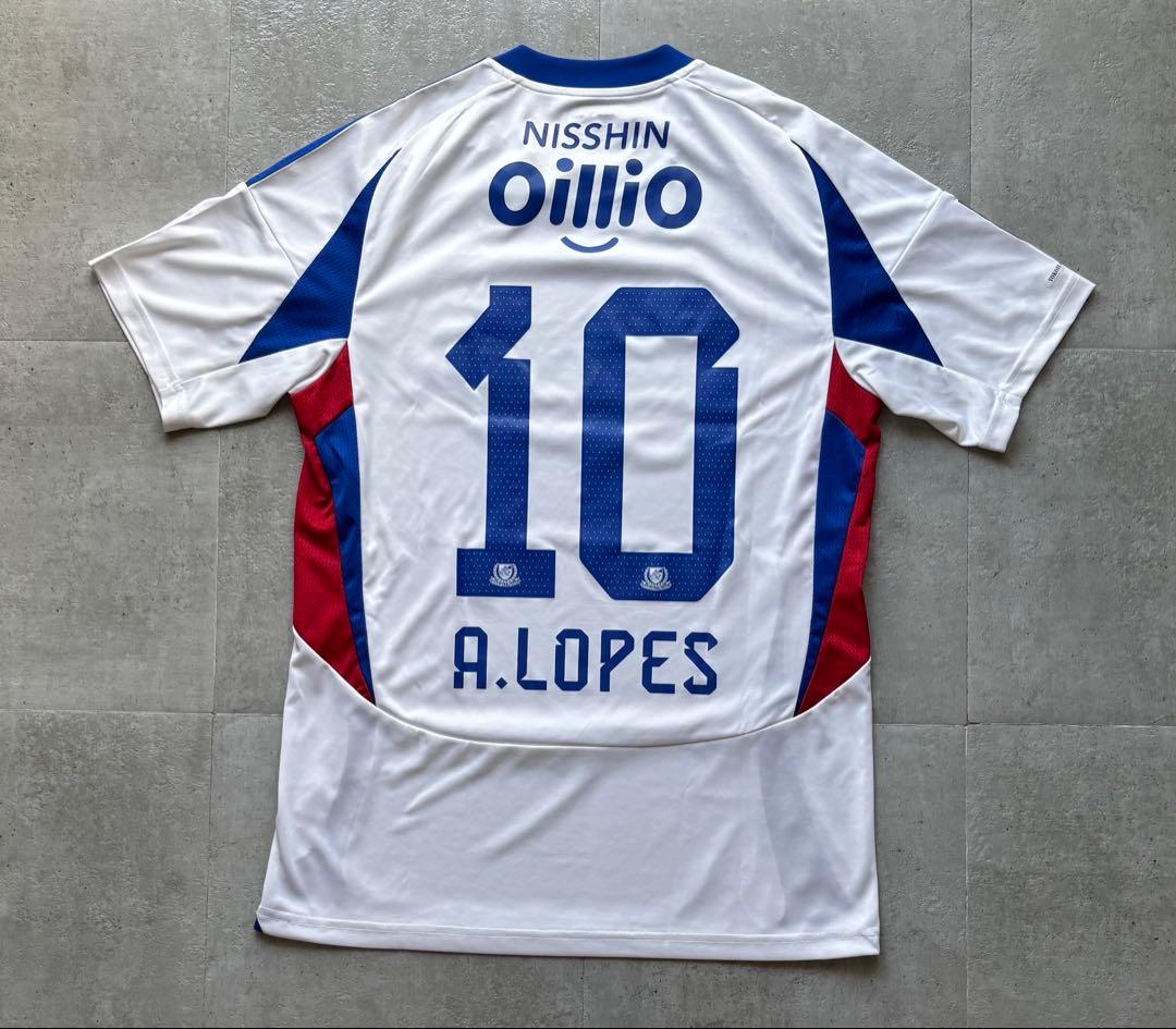 美品　横浜F・マリノス 2025年　アンデルソン・ロペス　アウェイユニフォーム