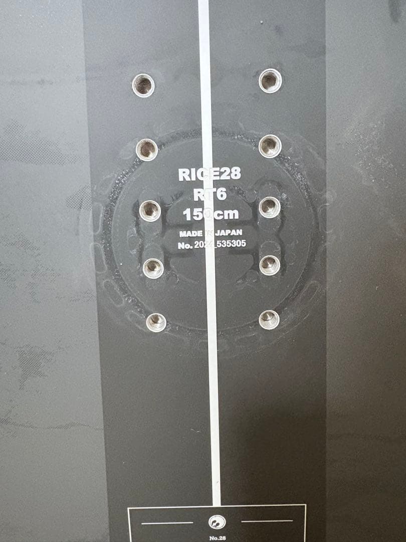 スノーボード 24-25 RICE28 RT6 150