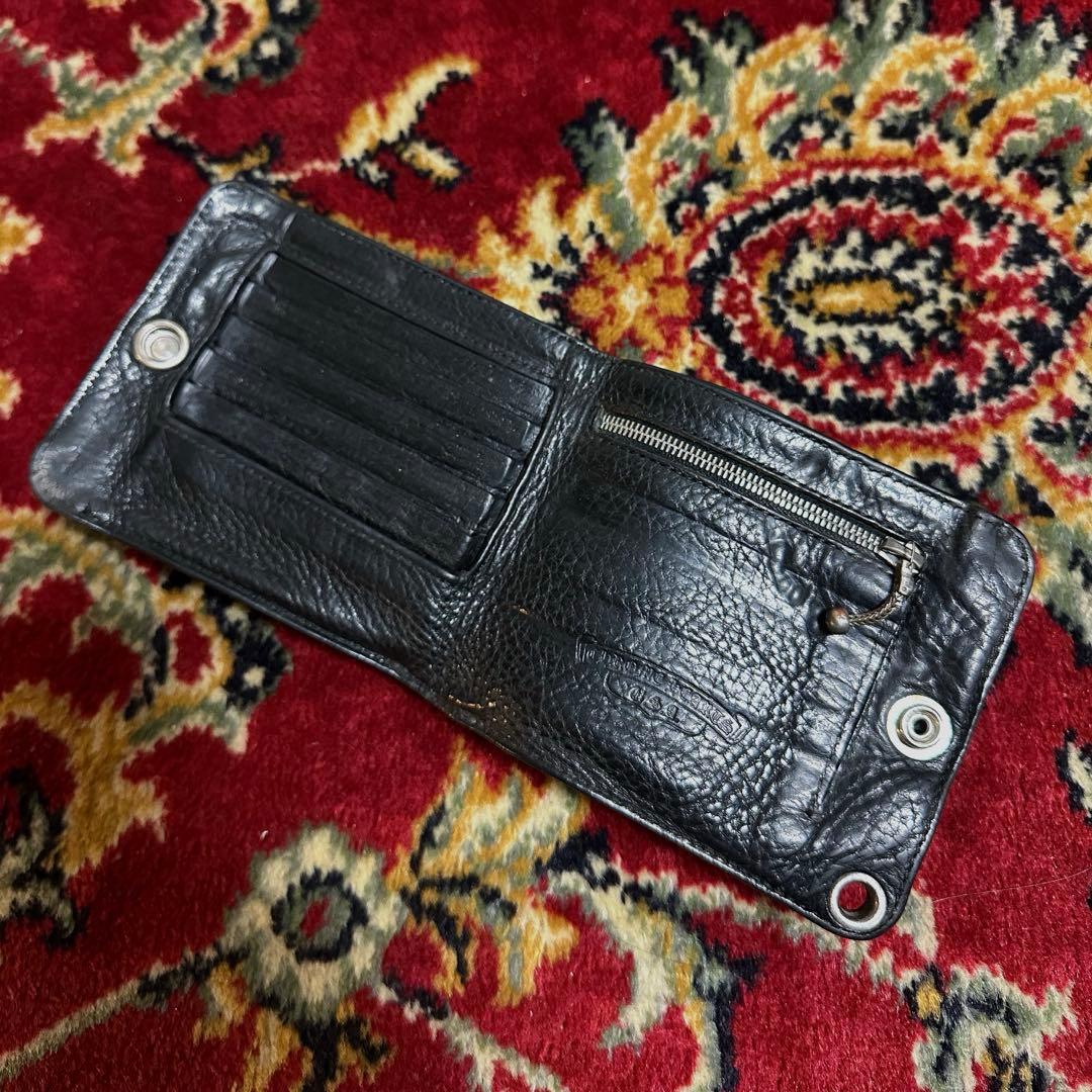 CHROMEHEARTS クロムハーツ　ワンスナップ　二つ折り　財布