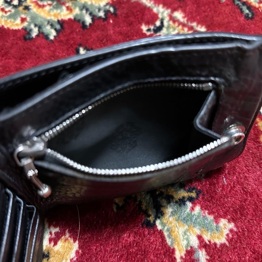 CHROMEHEARTS クロムハーツ　ワンスナップ　二つ折り　財布