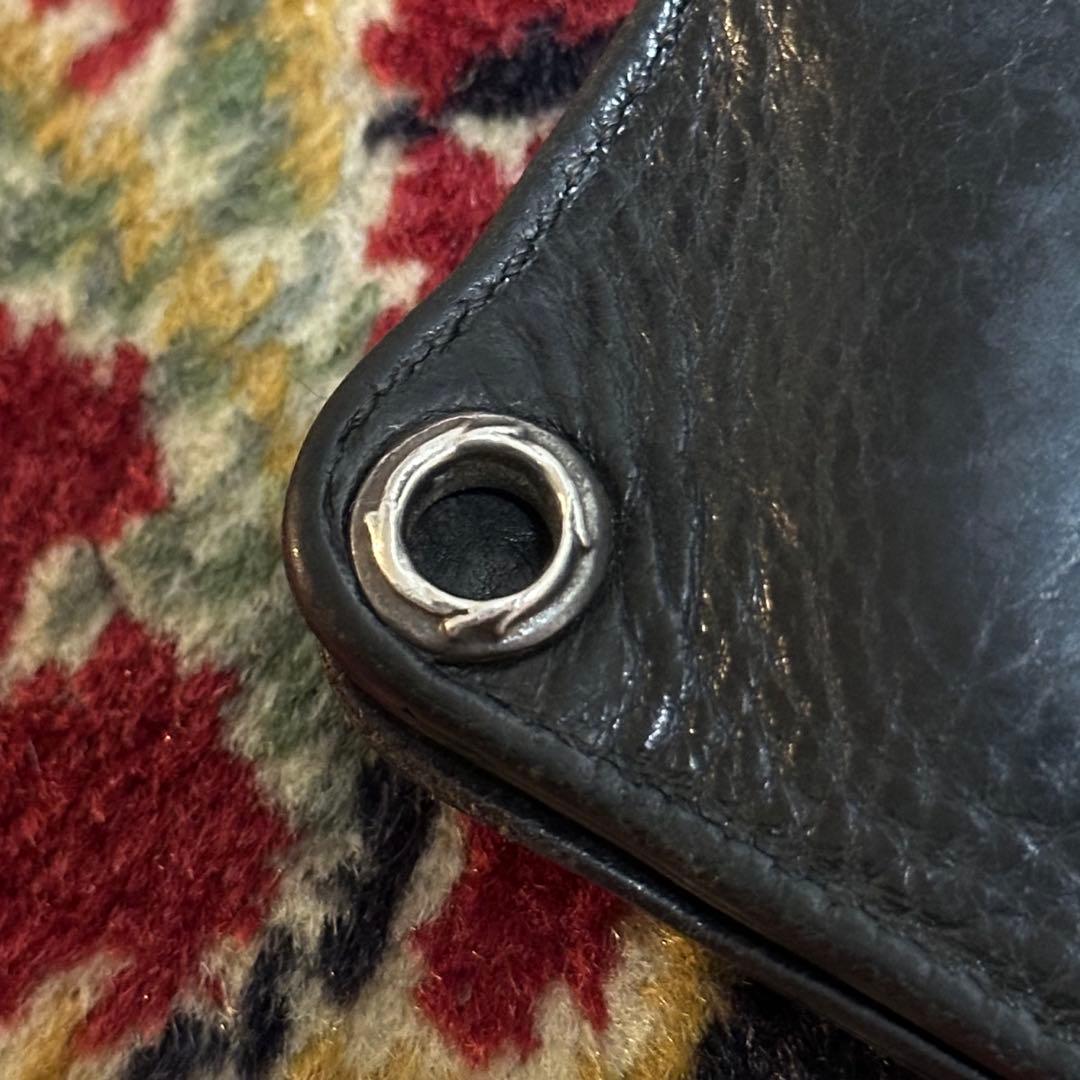 CHROMEHEARTS クロムハーツ　ワンスナップ　二つ折り　財布