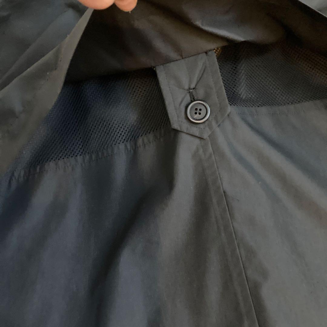 【イッセイミヤケ 】WINDCOAT ブラックコート レディース M