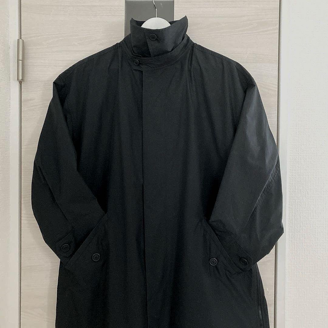 【イッセイミヤケ 】WINDCOAT ブラックコート レディース M