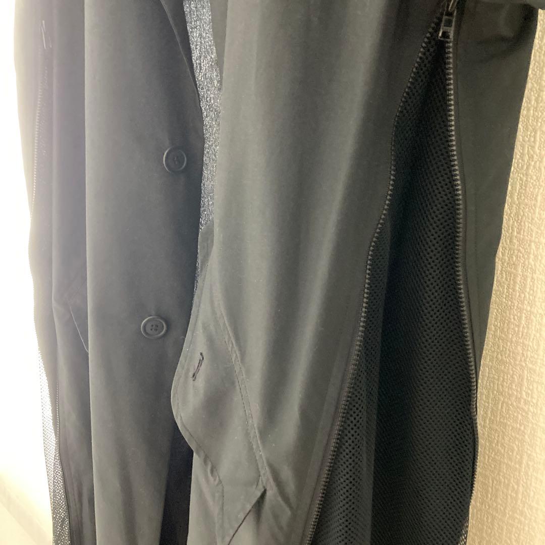 【イッセイミヤケ 】WINDCOAT ブラックコート レディース M