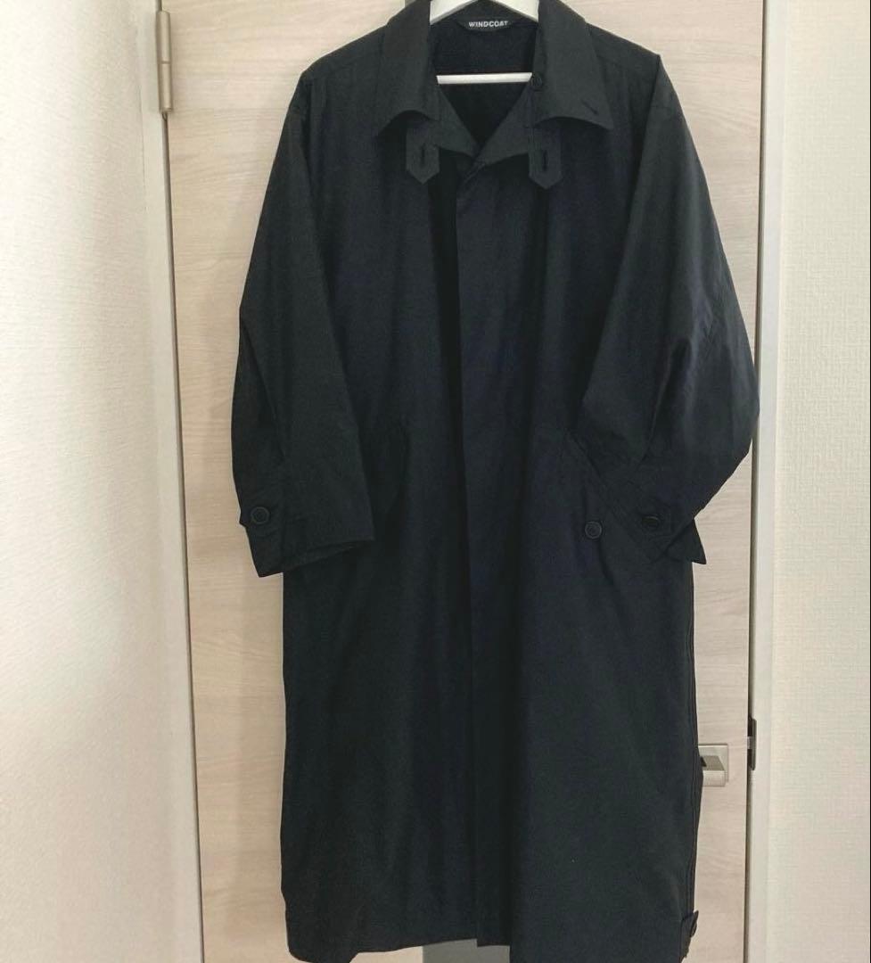 【イッセイミヤケ 】WINDCOAT ブラックコート レディース M