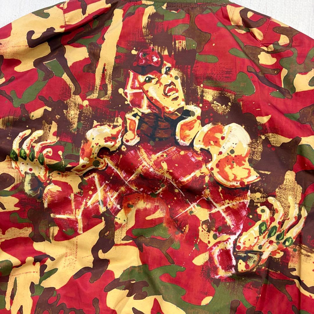 glamb ジョジョの奇妙な冒険 コラボ ma-1 ジャケット ディアボロ