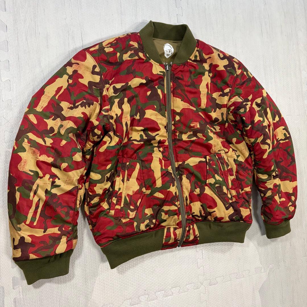 glamb ジョジョの奇妙な冒険 コラボ ma-1 ジャケット ディアボロ