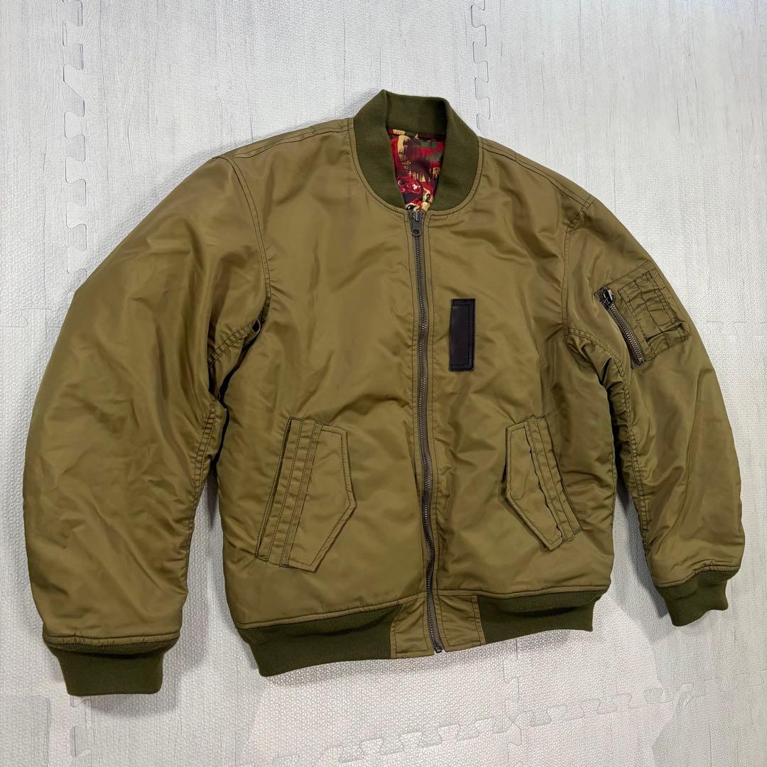 glamb ジョジョの奇妙な冒険 コラボ ma-1 ジャケット ディアボロ