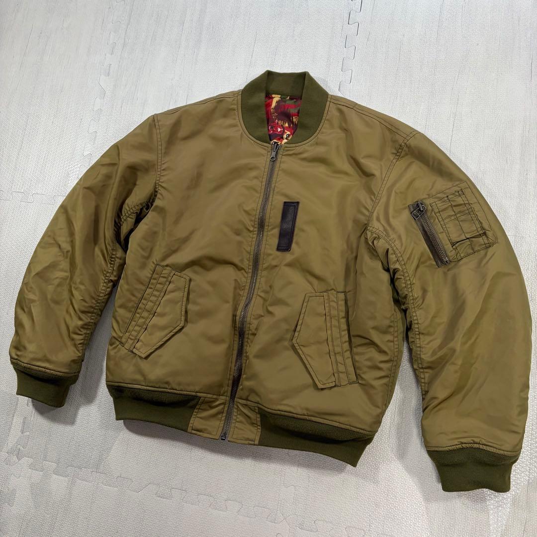 glamb ジョジョの奇妙な冒険 コラボ ma-1 ジャケット ディアボロ