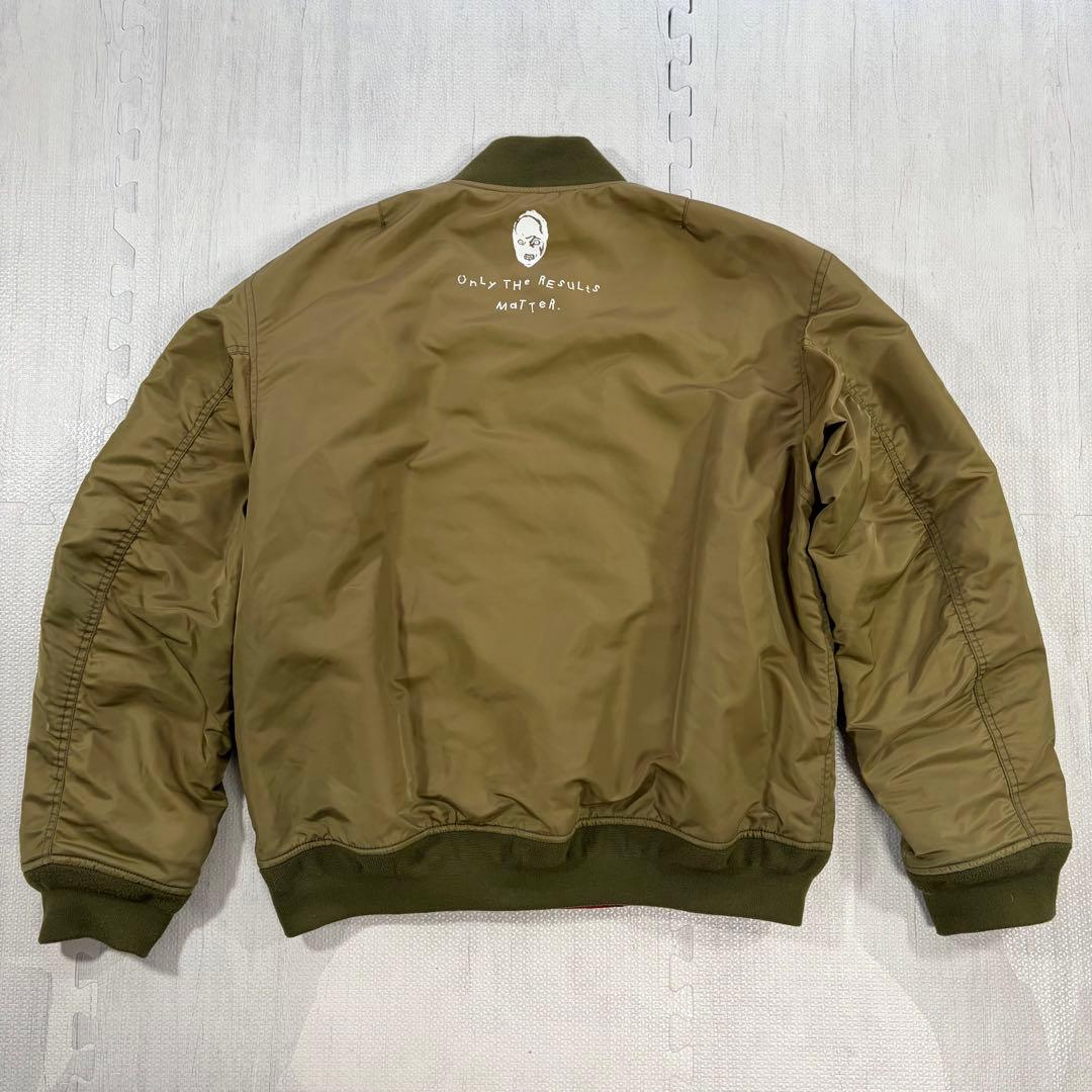 glamb ジョジョの奇妙な冒険 コラボ ma-1 ジャケット ディアボロ