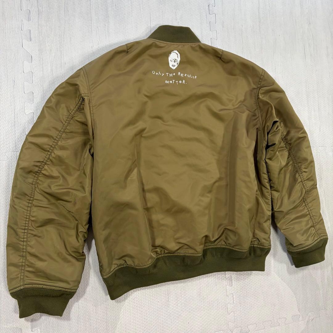 glamb ジョジョの奇妙な冒険 コラボ ma-1 ジャケット ディアボロ